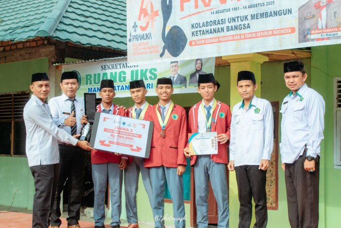 Lari Menuju Prestasi: Atlet MAN 4 Batang Hari Gemparkan Running Tarkam Batang Hari 2025