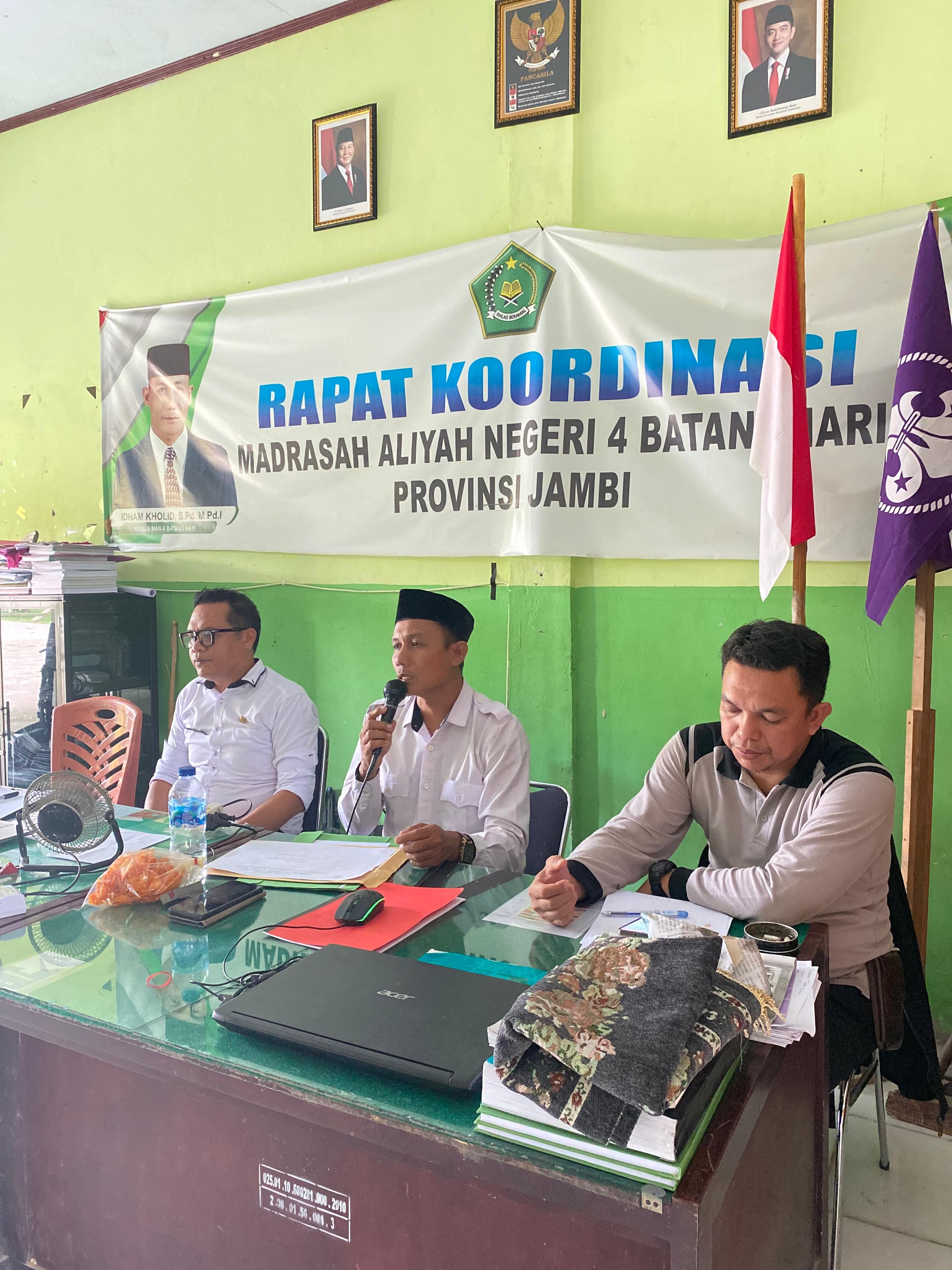 Rapat Persiapan Kenaikan Kelas MAN 4 Batang Hari: Memastikan Kelancaran Proses Akademik