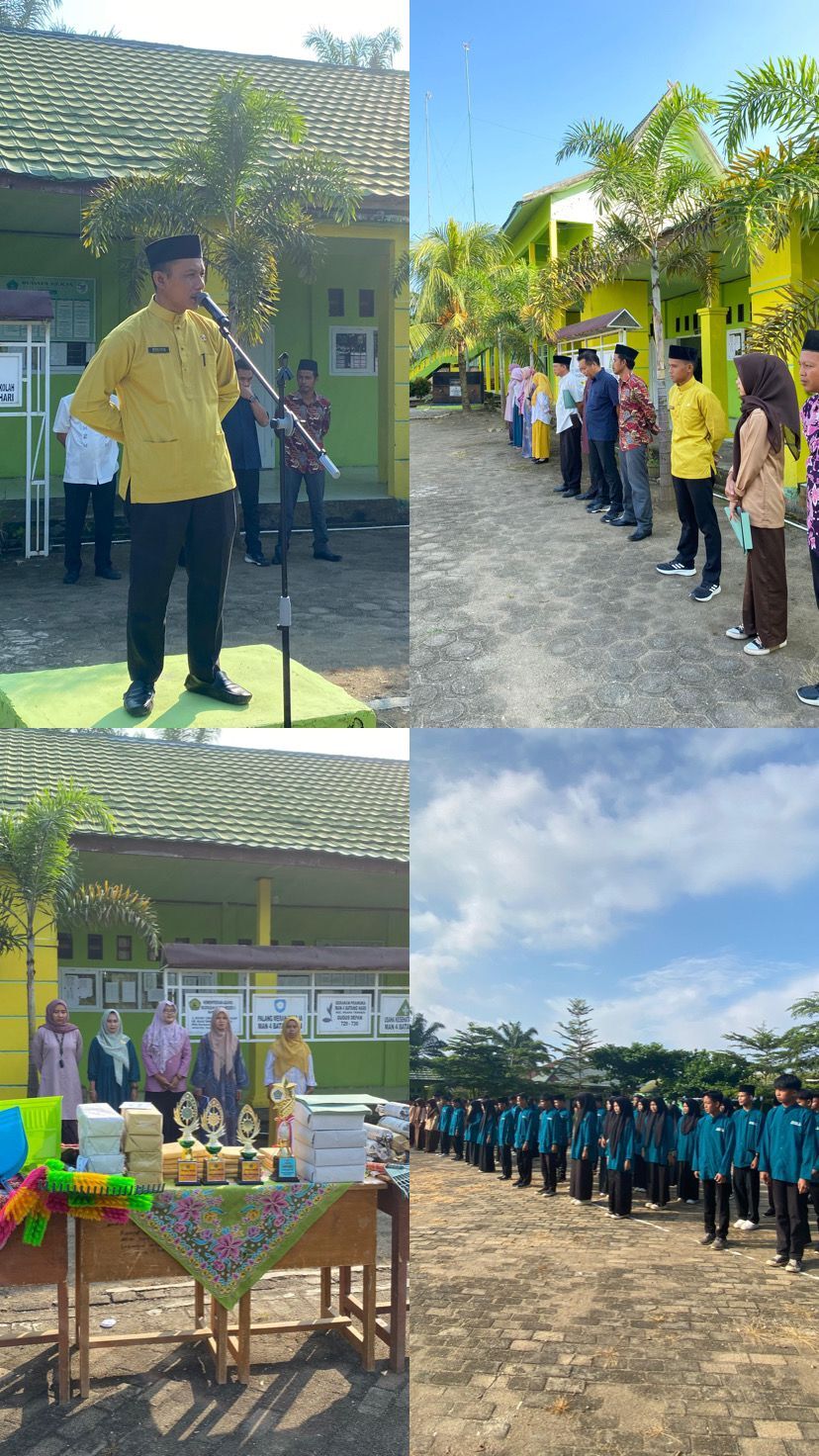 Penerimaan Raport Siswa/i MAN 4 Batanghari Semester Genap Tahn Pelajaan 2023/2024