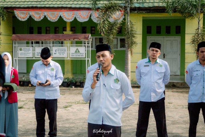 Siap Bertarung di TKA? MAN 4 Batang Hari Gelar Apel Persiapan dengan Semangat Juang Membara