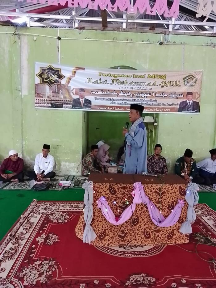 Memperingati Isra' Mi'raj Nabi Muhammad SAW. Tahun 1443 H/2002 M 
