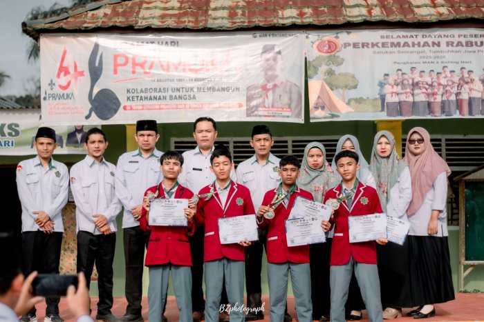Lari Menuju Prestasi: MAN 4 Batang Hari Sabet Juara di Ajang Jambi Open Athletics 2025