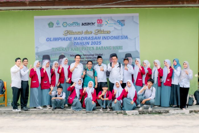 MAN 4 Batang Hari Siap Berkompetisi di Olimpiade Madrasah Indonesia 2025 Tingkat Kabupaten