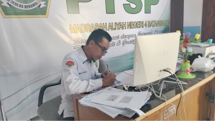 Dukung Hak Siswa, MAN 4 Batang Hari Mulai Persiapan Pencairan PIP Tahap II 2026