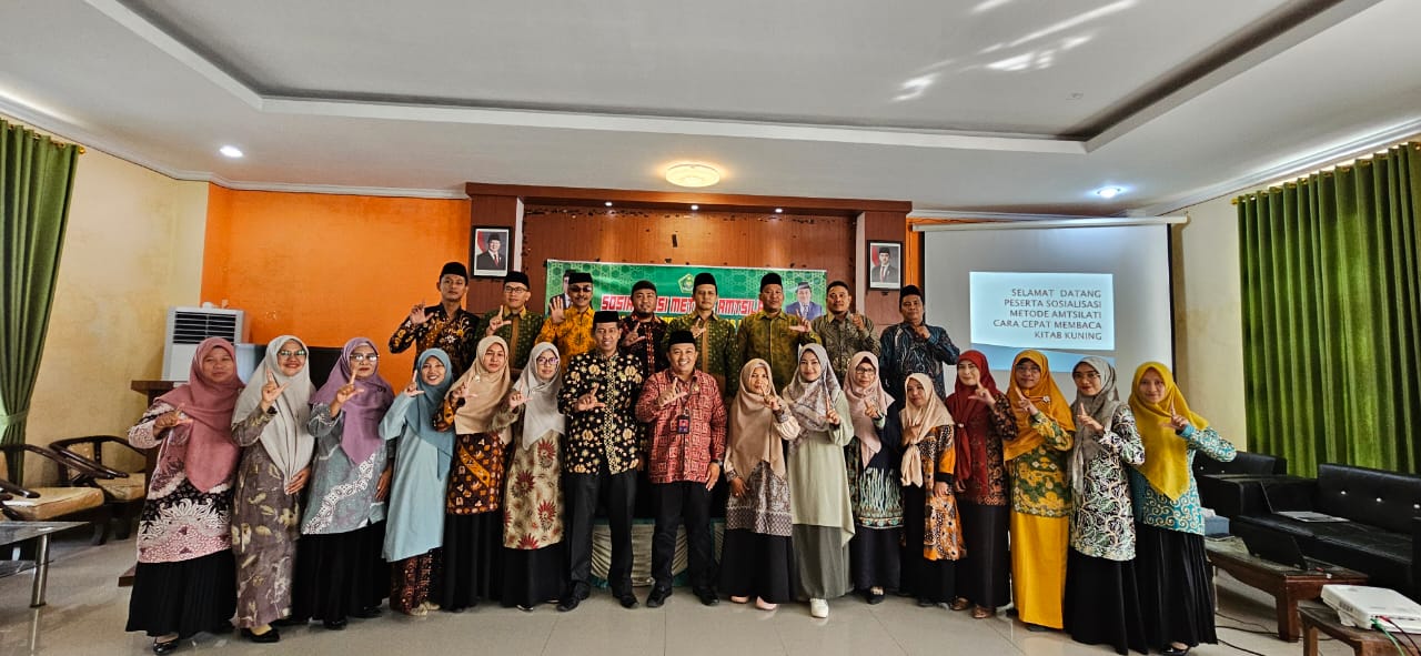 MAN 4 Batanghari Mengikuti Sosialisasi Metode Amtsilati Cara Cepat Membaca Kitab Kuning