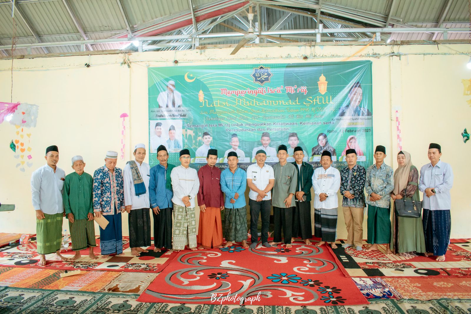 Kolaborasi MAN, MTsN, MIS, RA, PONPES, Semarakan Peringatan Isra' Mi'raj 