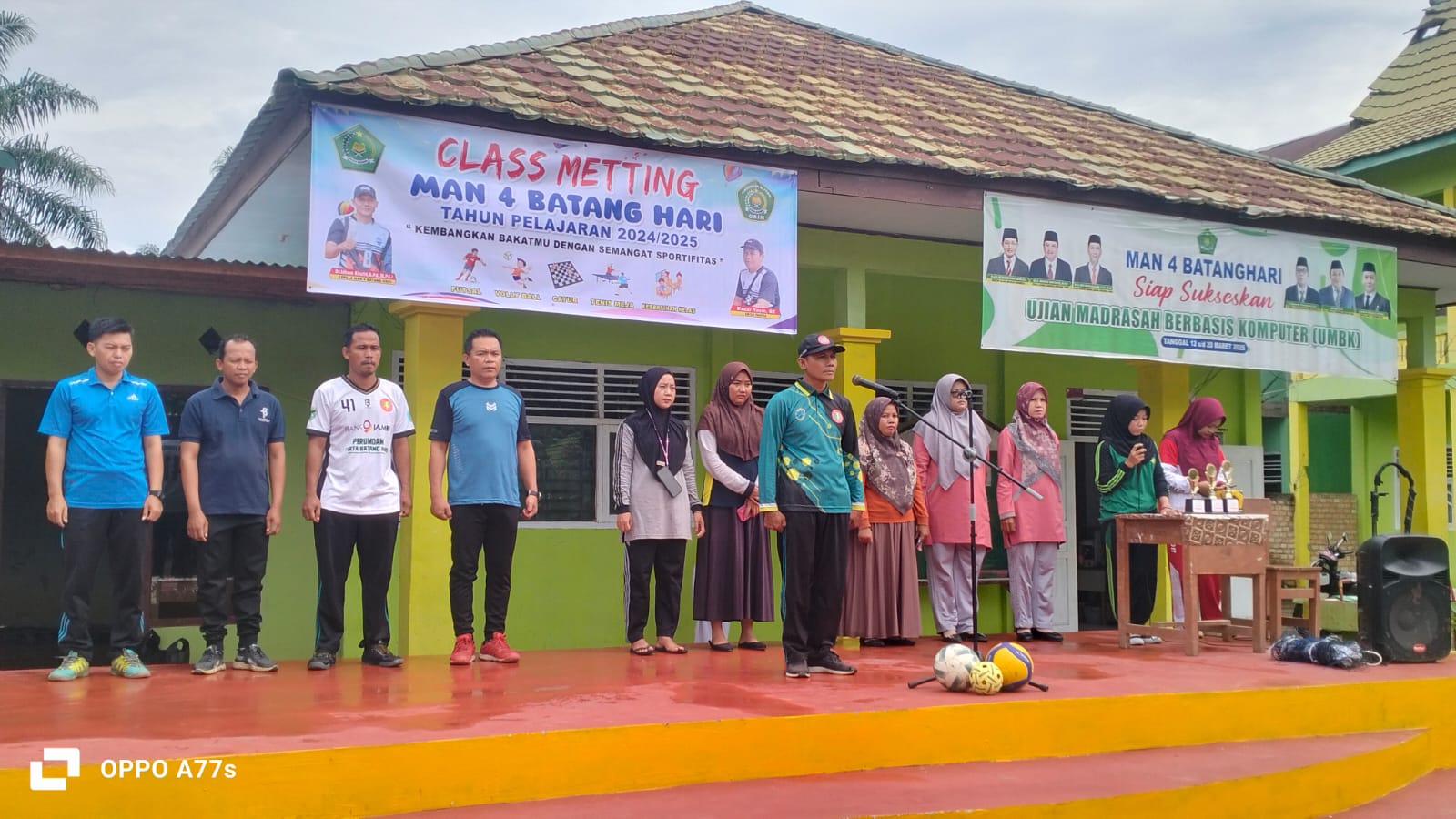 Pembukaan Class Meeting MAN 4 Batang Hari 