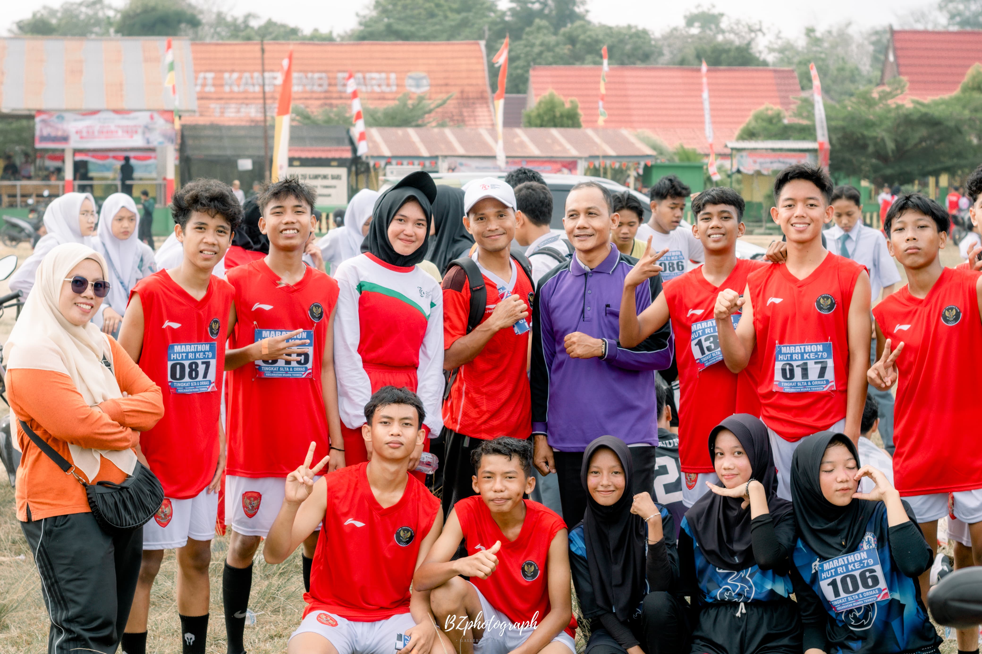 Raih Juara! MAN 4 Batang Hari Mengikut Lomba Maraton HUT RI KE 79