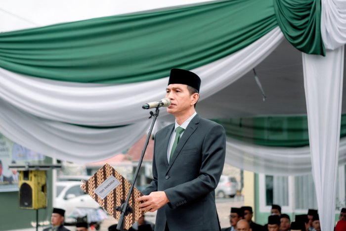 HAB Kemenag ke-80 di Batang Hari: Upacara Khidmat, Penguatan Integritas dan Layanan Umat