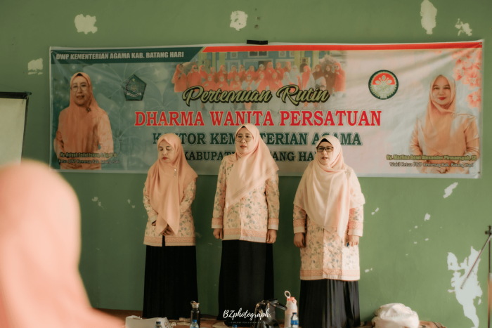 Bukan Sekadar Soal Siap Nikah & Cepat Nikah : DWP Kemenag Batang Hari Edukasi Siswa tentang Masa Depan