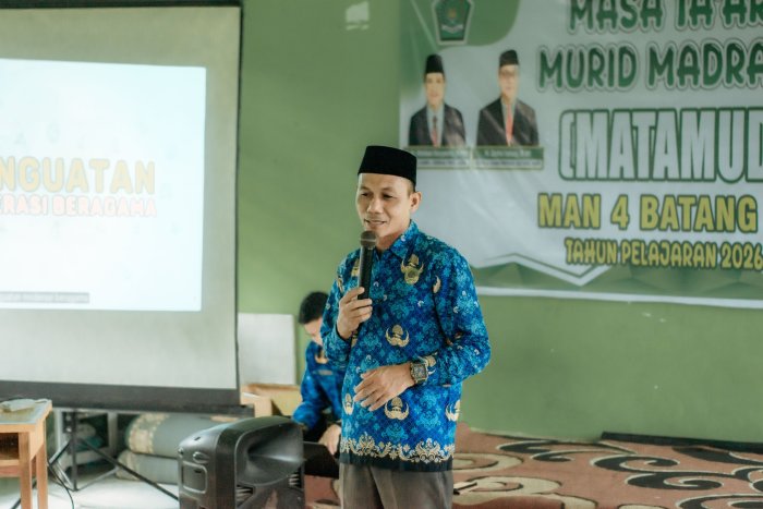 MAN 4 Batang Hari Resmi Buka MATAMUDA 2026, Murid Baru Siap Awali Perjalanan dengan Semangat Baru MAN 4 Batang Hari Resmi Buka MATAMUDA 2026, Murid Baru Siap Awali Perjalanan dengan Semangat Baru
