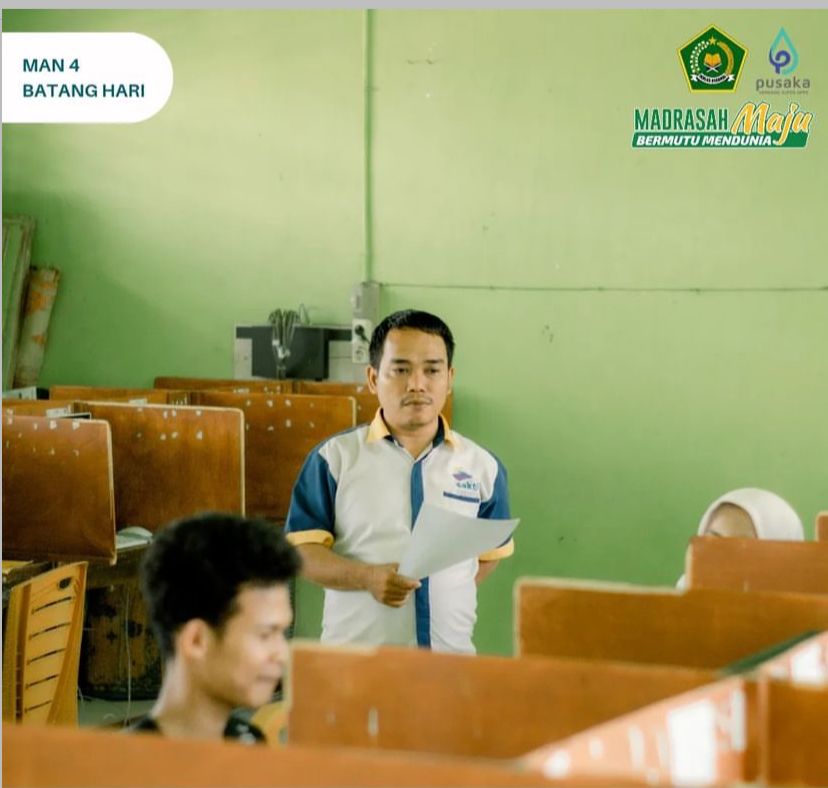 MAN 4 Batang Hari Gelar Simulasi ANBK 2024