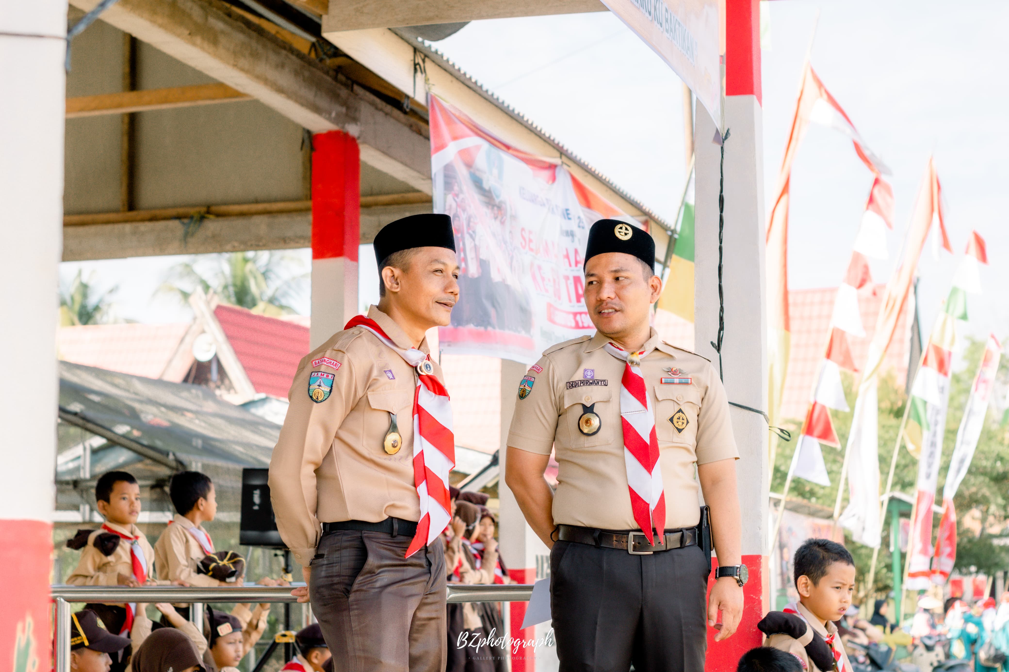 MAN 4 Batang Hari Mengikut Lomba Harpam ( Hari Pramuka ) Kwartir Ranting Muara Tembesi Tahun 2024