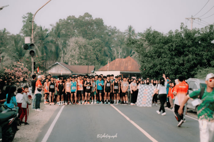 Lari, Latihan, Prestasi : Siswa MAN 4 Batang Hari Borong 6 Podium Marathon HUT ke-81 RI Se-Muara Tembesi